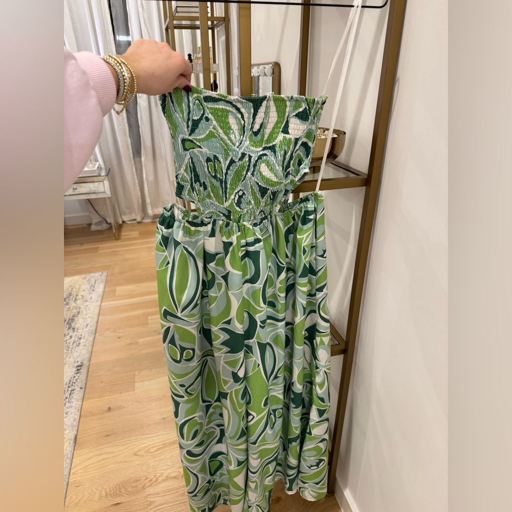 Green cutout romper